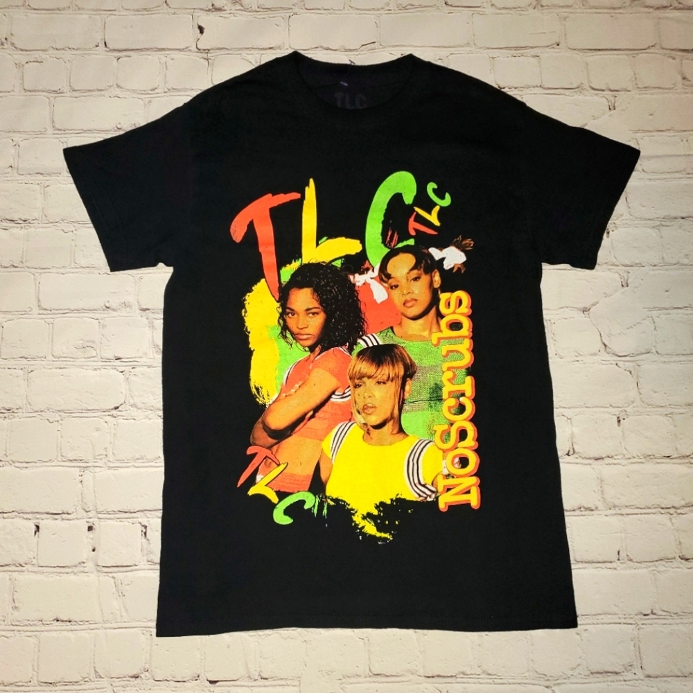 Vintage Image TLC No Scrubs T-shirt size small